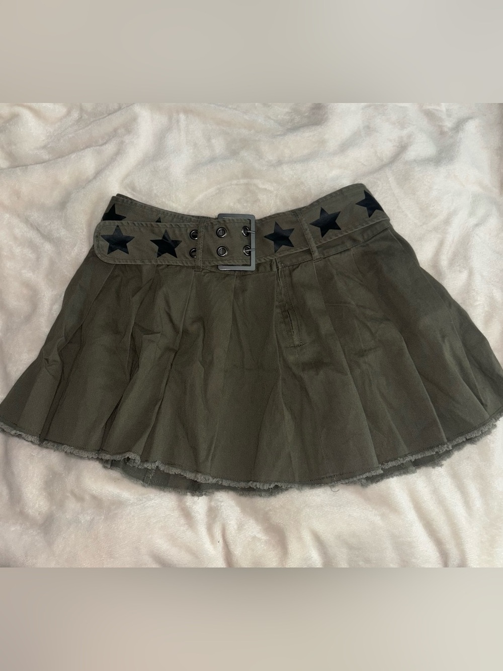 Social collision Y2k skirt